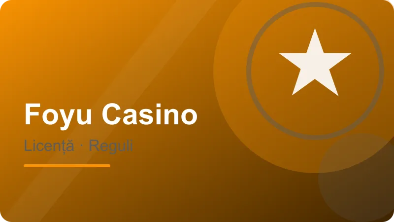 Foyu Casino – Joc responsabil și suport Joc responsabil și suport – ilustrație pentru secțiunea Foyu Casino